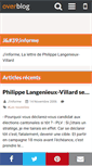 Mobile Screenshot of langenieuxvillard.over-blog.com