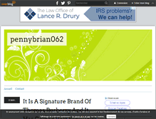 Tablet Screenshot of pennybrian062.over-blog.com