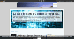 Desktop Screenshot of carte-r4-officielle-pour-dsi-xl.over-blog.com