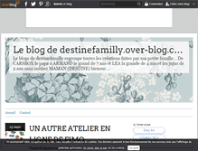 Tablet Screenshot of destinefamilly.over-blog.com