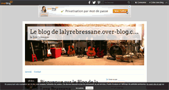 Desktop Screenshot of lalyrebressane.over-blog.com