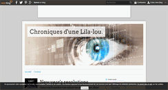 Desktop Screenshot of chroniques-lila.over-blog.com