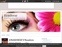 Tablet Screenshot of krashwar.over-blog.com