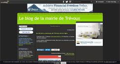 Desktop Screenshot of mairie-trevoux.over-blog.com