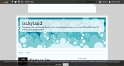Desktop Screenshot of jackyland.over-blog.com