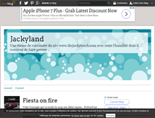 Tablet Screenshot of jackyland.over-blog.com