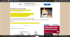 Desktop Screenshot of etudes.unitariennes.over-blog.com