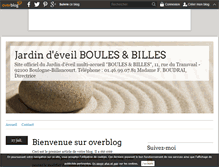 Tablet Screenshot of boulesetbilles.over-blog.com