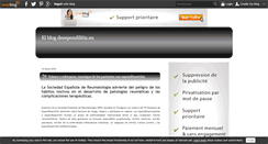 Desktop Screenshot of espondilitis.over-blog.es