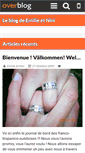 Mobile Screenshot of emilienini.over-blog.com