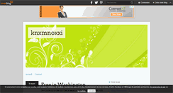 Desktop Screenshot of knxmnoxxi.over-blog.com