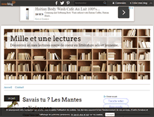 Tablet Screenshot of mille-et-une-lectures.over-blog.com