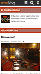 Mobile Screenshot of elzapateolatino.over-blog.com