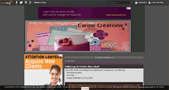 Desktop Screenshot of carolecreations.over-blog.com