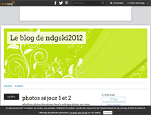 Tablet Screenshot of ndgski2012.over-blog.com