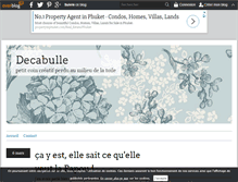 Tablet Screenshot of decabulle.over-blog.fr