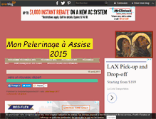 Tablet Screenshot of monpelerinageassise2011.over-blog.com