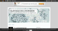 Desktop Screenshot of elevagedelhorizon.over-blog.com
