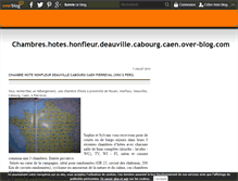 Tablet Screenshot of chambres.hotes.honfleur.deauville.cabourg.caen.over-blog.com