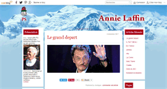 Desktop Screenshot of annielaffin.over-blog.com