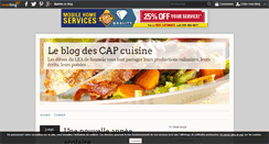 Desktop Screenshot of capcuisineleasannois.over-blog.com