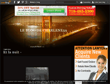 Tablet Screenshot of hellocoton.fr-mapage-charlene59.over-blog.com