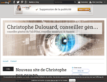 Tablet Screenshot of christophedulouard.over-blog.com