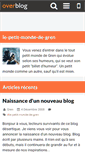 Mobile Screenshot of le-petit-monde-de-gren.over-blog.com