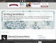 Tablet Screenshot of laviedecc.over-blog.com