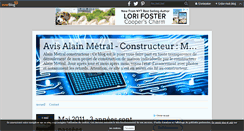 Desktop Screenshot of mon-avis-alain-metral.over-blog.com