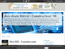 Tablet Screenshot of mon-avis-alain-metral.over-blog.com