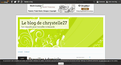 Desktop Screenshot of chrystelle27.over-blog.com