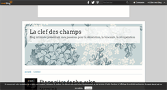 Desktop Screenshot of la-clef-des-champs.over-blog.com