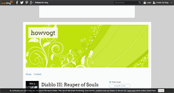 Desktop Screenshot of howvogt.over-blog.com