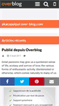Mobile Screenshot of akatapuipui.over-blog.com