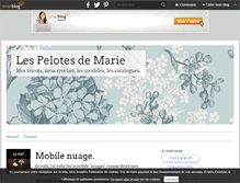 Tablet Screenshot of lespelotesdemarie.over-blog.com