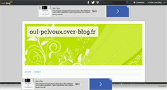Desktop Screenshot of oul-pelvoux.over-blog.fr
