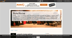 Desktop Screenshot of notenoise.over-blog.com