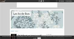 Desktop Screenshot of leshsdesun.over-blog.com