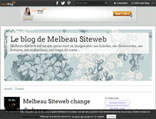 Tablet Screenshot of melbeausiteweb.over-blog.com