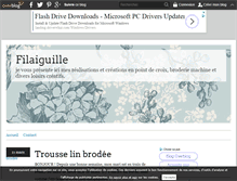 Tablet Screenshot of filaiguille.over-blog.com
