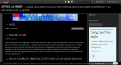 Desktop Screenshot of mourir-et-apres.over-blog.com