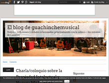 Tablet Screenshot of guachinchemusical.over-blog.es