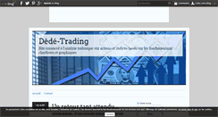 Desktop Screenshot of dede-trading.over-blog.com