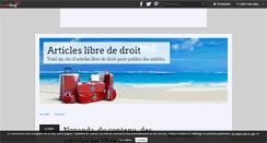 Desktop Screenshot of lebonheurdetreunefemme.over-blog.com