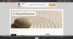 Desktop Screenshot of bebejunior.over-blog.com