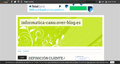 Desktop Screenshot of informatica-cano.over-blog.es