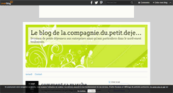 Desktop Screenshot of la.compagnie.du.petit.dejeuner.over-blog.com