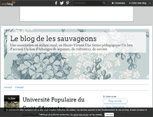 Tablet Screenshot of lessauvageons.over-blog.com