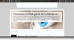 Desktop Screenshot of chamane-luma.over-blog.com